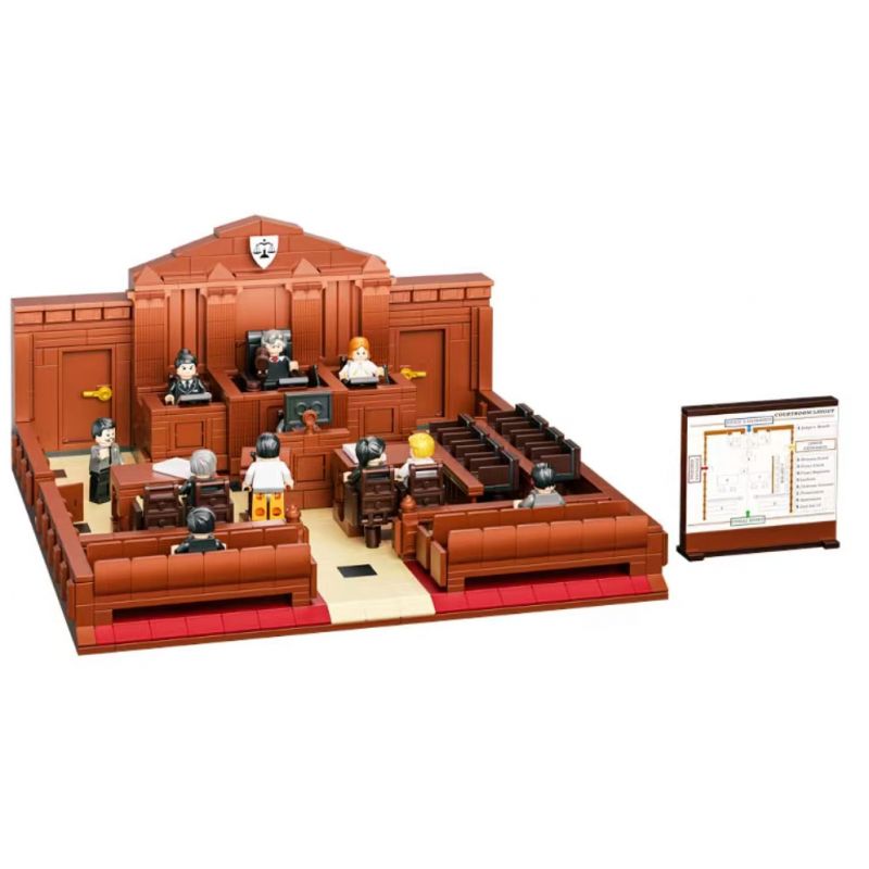 DAFA EXAM QJ5495 5495 ĐẠI ĐÌNH HẦU bộ đồ chơi xếp lắp ráp ghép mô hình 1213 khối