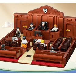 DAFA EXAM QJ5495 5495 ĐẠI ĐÌNH HẦU bộ đồ chơi xếp lắp ráp ghép mô hình 1213 khối