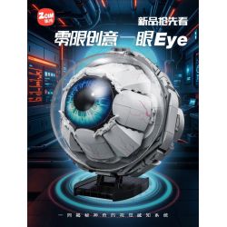 ZOIN GK104 SỰ SÁNG TẠO KHÔNG GIỚI HẠN CON MẮT bộ đồ chơi xếp lắp ráp ghép mô hình