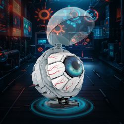 ZOIN GK104 SỰ SÁNG TẠO KHÔNG GIỚI HẠN CON MẮT bộ đồ chơi xếp lắp ráp ghép mô hình