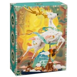 ZOIN GK301 LỄ HỘI MÙA XUÂN NINE -MOLORED DEER bộ đồ chơi xếp lắp ráp ghép mô hình Movie & Game Phim Và Trò Chơi