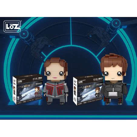 LOZ 1400-9 PHÁO ĐÀI THƯỢNG HẢI LIN LAN bộ đồ chơi xếp lắp ráp ghép mô hình Movie & Game Phim Và Trò Chơi