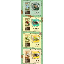 IBLOCK IB2202-1 2202-1 THẾ GIỚI CÔN TRÙNG NÀNG TIÊN MỘT SỪNG bộ đồ chơi xếp lắp ráp ghép mô hình BEETLE