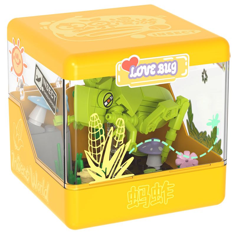 IBLOCK IB2202-2 2202-2 THẾ GIỚI CÔN TRÙNG CHÂU CHẤU bộ đồ chơi xếp lắp ráp ghép mô hình LOCUST