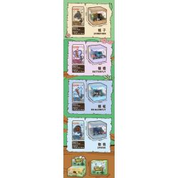 IBLOCK IB2202-3 2202-3 KẺ LANG THANG TRONG THẾ GIỚI CÔN TRÙNG BỌ RÙA BẢY SAO bộ đồ chơi xếp lắp ráp ghép mô hình LADYBUG