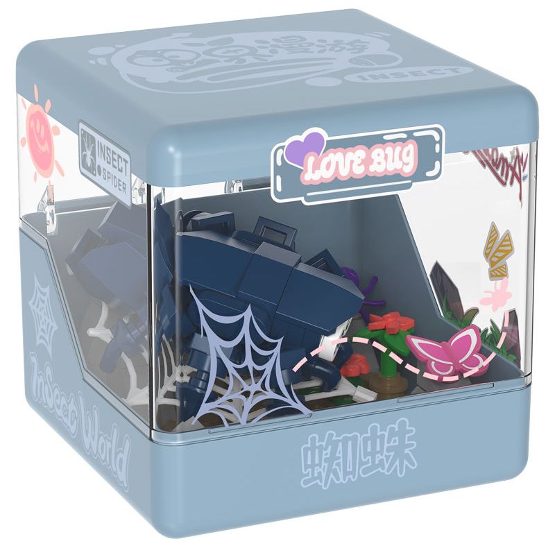 IBLOCK IB2202-5 2202-5 THẾ GIỚI LỖI NHỆN bộ đồ chơi xếp lắp ráp ghép mô hình SPIDER