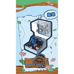 IBLOCK IB2202-8 2202-8 LANG THANG THẾ GIỚI CÔN TRÙNG HIỂU RỒI bộ đồ chơi xếp lắp ráp ghép mô hình CICADIDAE