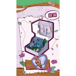 IBLOCK IB2202-8 2202-8 LANG THANG THẾ GIỚI CÔN TRÙNG HIỂU RỒI bộ đồ chơi xếp lắp ráp ghép mô hình CICADIDAE