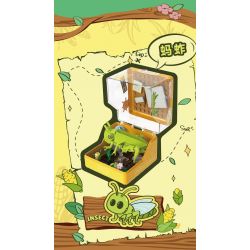 IBLOCK IB2202-9 2202-9 WORM TRONG NGÀNH CÔNG NGHIỆP TRÙNG BEE bộ đồ chơi xếp lắp ráp ghép mô hình HONEYBEE