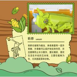 IBLOCK IB2202-9 2202-9 WORM TRONG NGÀNH CÔNG NGHIỆP TRÙNG BEE bộ đồ chơi xếp lắp ráp ghép mô hình HONEYBEE