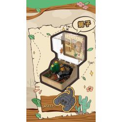 IBLOCK IB2202-9 2202-9 WORM TRONG NGÀNH CÔNG NGHIỆP TRÙNG BEE bộ đồ chơi xếp lắp ráp ghép mô hình HONEYBEE