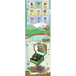 IBLOCK IB2202-9 2202-9 WORM TRONG NGÀNH CÔNG NGHIỆP TRÙNG BEE bộ đồ chơi xếp lắp ráp ghép mô hình HONEYBEE