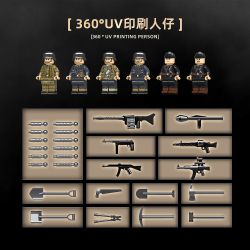 QuanGuan 100315 Quan Guan 100315 CHIẾN TRANH THẾ GIỚI II "TIGER TIGER" SÚNG TỰ LỰC 1:28 tỷ lệ 1:28 bộ đồ chơi xếp lắp ráp ghép mô hình Military Army STURMTIGER GERMAN 38CM ASSAULT MORTAR Quân Sự Bộ Đội 1402 khối