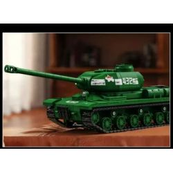 12GO 97006 XE TĂNG HẠNG NẶNG IS-2 1:28 tỷ lệ 1:28 bộ đồ chơi xếp lắp ráp ghép mô hình Military Army IS-2 HEAVY TANK Quân Sự Bộ Đội 1402 khối