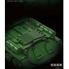 12GO 97006 XE TĂNG HẠNG NẶNG IS-2 1:28 tỷ lệ 1:28 bộ đồ chơi xếp lắp ráp ghép mô hình Military Army IS-2 HEAVY TANK Quân Sự Bộ Đội 1402 khối