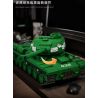 12GO 97006 XE TĂNG HẠNG NẶNG IS-2 1:28 tỷ lệ 1:28 bộ đồ chơi xếp lắp ráp ghép mô hình Military Army IS-2 HEAVY TANK Quân Sự Bộ Đội 1402 khối
