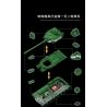 12GO 97006 XE TĂNG HẠNG NẶNG IS-2 1:28 tỷ lệ 1:28 bộ đồ chơi xếp lắp ráp ghép mô hình Military Army IS-2 HEAVY TANK Quân Sự Bộ Đội 1402 khối