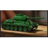 12GO 97007 T34-85 MEDIUM TANK 1:28 tỷ lệ 1:28 bộ đồ chơi xếp lắp ráp ghép mô hình Military Army Quân Sự Bộ Đội 1263 khối
