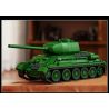 12GO 97007 T34-85 MEDIUM TANK 1:28 tỷ lệ 1:28 bộ đồ chơi xếp lắp ráp ghép mô hình Military Army Quân Sự Bộ Đội 1263 khối