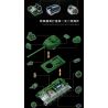 12GO 97007 T34-85 MEDIUM TANK 1:28 tỷ lệ 1:28 bộ đồ chơi xếp lắp ráp ghép mô hình Military Army Quân Sự Bộ Đội 1263 khối