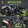 TAKUGI T5004 5004 YMA TRACK MACHINE MT10 MOTORCYCLE bộ đồ chơi xếp lắp ráp ghép mô hình Technic Kỹ Thuật Công Nghệ Cao Mô Hình Phương Tiện