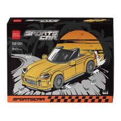 DRAM BLOCKS DB1001 1001 XE THỂ THAO bộ đồ chơi xếp lắp ráp ghép mô hình Speed Champions Racing Cars Đua Xe Công Thức