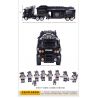 WOMA C0552 0552 Xếp hình kiểu  SWAT SPECIAL FORCE SWAT Truck With Mini Figures Xe Tải Chuyên Chở Lực Lượng Đặc Nhiệm 1492 khối