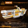 Kazi KY8129 8129 PHÁO CƠ KHÍ LION KING LIQUID GOLD bộ đồ chơi xếp lắp ráp ghép mô hình 1422 khối