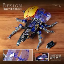 A CRUEL HIGH 24020 LỖI KHỔNG LỒ CƠ KHÍ bộ đồ chơi xếp lắp ráp ghép mô hình MECH AWAKENING 1546 khối