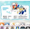 JIALE SPECIAL 58005 ĐỪNG CHẠM VÀO CON MÈO TƯỞNG TƯỢNG LÃNH THỔ CỦA MEOW ROBOT CUỒNG NỘ GIẤY bộ đồ chơi xếp lắp ráp ghép mô hình 734 khối