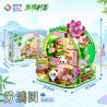 JIALE SPECIAL 54032 KHU DÂN CƯ PANDA BAMBOO VƯỜN FANGMAN bộ đồ chơi xếp lắp ráp ghép mô hình 567 khối