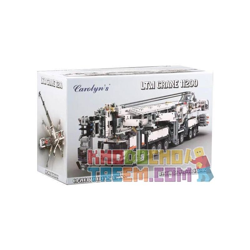 CAROLYN CJ-2001 2001 CJ2001 REBRICKABLE MOC-20920 20920 MOC20920 non  LIEBHERL LTM 11200. bộ đồ chơi xếp lắp ráp ghép mô hình  RC LIEBHERR LTM 11200 Kỹ Thuật Công Nghệ Cao Mô Hình Phương Tiện 7705 khối