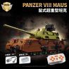 12GO 98002 98001 XE TĂNG SIÊU NẶNG MAUS bộ đồ chơi xếp lắp ráp ghép mô hình Military Army PANZER VII MAUS Quân Sự Bộ Đội 3568 khối