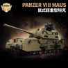 12GO 98002 98001 XE TĂNG SIÊU NẶNG MAUS bộ đồ chơi xếp lắp ráp ghép mô hình Military Army PANZER VII MAUS Quân Sự Bộ Đội 3568 khối