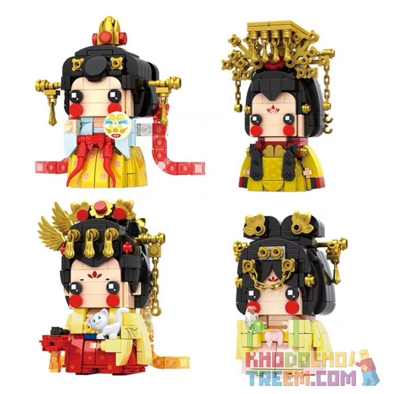 DK 6030 RÙA BIỂN LỚN bộ đồ chơi xếp lắp ráp ghép mô hình SEA TURTLE 1271 khối