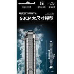 PanlosBrick 628020 Panlos Brick 628020 VŨ KHÍ HÀNG HẢI TÀU NGẦM HẠT NHÂN TYPE 941 bộ đồ chơi xếp lắp ráp ghép mô hình Military Army Quân Sự Bộ Đội 4474 khối