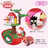 TIDE ANIMATION KT-010162 010162 KT010162 SANRIO NHÀ CỦA KATIE XIA bộ đồ chơi xếp lắp ráp ghép mô hình