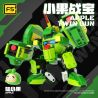 F5 E0006 0006 GUOBAO ATTACK ĐẶC BIỆT MECHA XIAOGUO BATTLE LU bộ đồ chơi xếp lắp ráp ghép mô hình Movie & Game FRUITYROBO Phim Và Trò Chơi