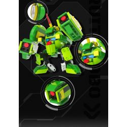 F5 E0007 0007 GUOBAO ATTACK ĐẶC BIỆT MECHA STRAWBERRY BATTLE SHANGGUAN ZIYI bộ đồ chơi xếp lắp ráp ghép mô hình Movie & Game FRUITYROBO Phim Và Trò Chơi