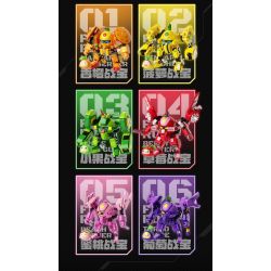 F5 E0007 0007 GUOBAO ATTACK ĐẶC BIỆT MECHA STRAWBERRY BATTLE SHANGGUAN ZIYI bộ đồ chơi xếp lắp ráp ghép mô hình Movie & Game FRUITYROBO Phim Và Trò Chơi