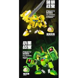 F5 E0009 0009 KHO BÁU TRÁI CÂY ĐẶC BIỆT TẤN CÔNG MECHA TRÒ CHƠI TREASURE BATTLE RUYI bộ đồ chơi xếp lắp ráp ghép mô hình Movie & Game FRUITYROBO Phim Và Trò Chơi