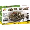 COBI 2658 XE TĂNG TK-3 1:28 tỷ lệ 1:28 bộ đồ chơi xếp lắp ráp ghép mô hình Military Army TANKETTE TK-3 Quân Sự Bộ Đội 318 khối