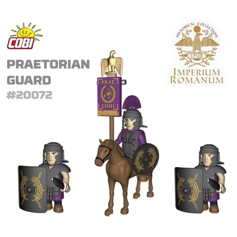 COBI 20072 VỆ BINH HOÀNG GIA LA MÃ bộ đồ chơi xếp lắp ráp ghép mô hình Historical PRAETORIAN GUARD