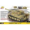 COBI 2734 TIGER SIX TANK 1:48 tỷ lệ 1:48 bộ đồ chơi xếp lắp ráp ghép mô hình Military Army PANZER VI TIGER NO 131 Quân Sự Bộ Đội 445 khối