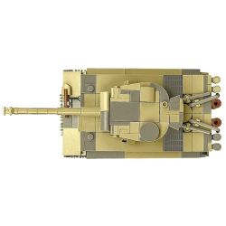 COBI 2734 TIGER SIX TANK 1:48 tỷ lệ 1:48 bộ đồ chơi xếp lắp ráp ghép mô hình Military Army PANZER VI TIGER NO 131 Quân Sự Bộ Đội 445 khối