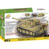 COBI 2734 TIGER SIX TANK 1:48 tỷ lệ 1:48 bộ đồ chơi xếp lắp ráp ghép mô hình Military Army PANZER VI TIGER NO 131 Quân Sự Bộ Đội 445 khối