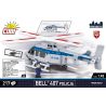 COBI 26628 MÁY BAY TRỰC THĂNG BELL 407 CẢNH SÁT 1:48 tỷ lệ 1:48 bộ đồ chơi xếp lắp ráp ghép mô hình City BELL 407 POLICJA Thành Phố 217 khối