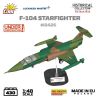 COBI 2426 MÁY BAY CHIẾN ĐẤU F-104 1:48 tỷ lệ 1:48 bộ đồ chơi xếp lắp ráp ghép mô hình Military Army F-104 STARFIGHTER Quân Sự Bộ Đội 430 khối