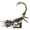 TAKUGI T2011 2011 STEAM DAVINCI BỌ CẠP KHỔNG LỒ PHÁT HÀNH SINH VẬT CƠ KHÍ bộ đồ chơi xếp lắp ráp ghép mô hình STEAM DAVINCI SCORPION