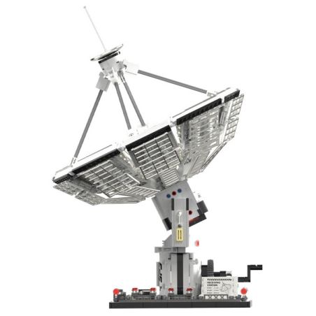 TAKUGI T1017 1017 THĂM DÒ KHÔNG GIAN CƠ SỞ TIẾP NHẬN VŨ TRỤ bộ đồ chơi xếp lắp ráp ghép mô hình SPACE EXPLANATION 1375 khối